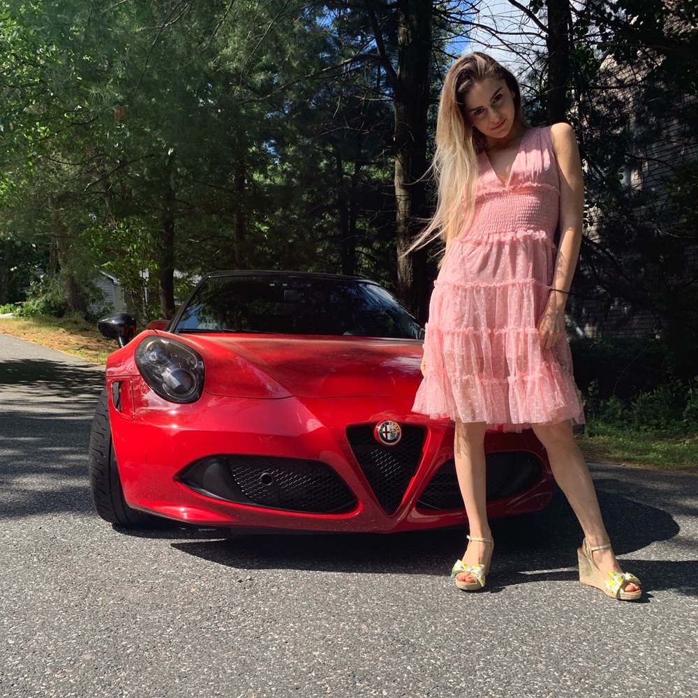 Light pink dress